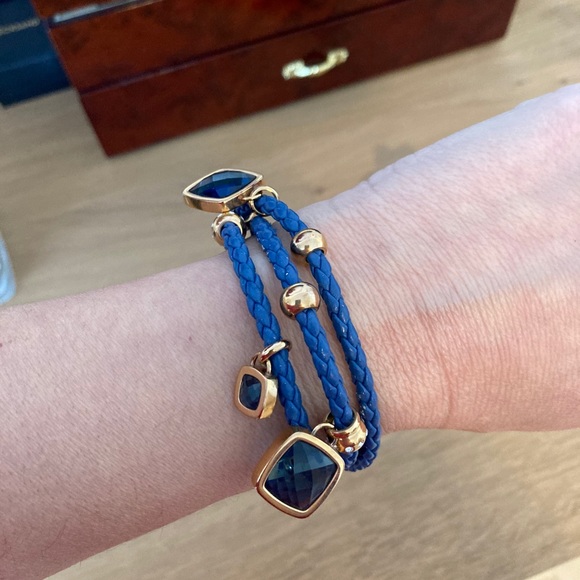 Blue stone Folli Follies bracelet - Picture 2 of 2